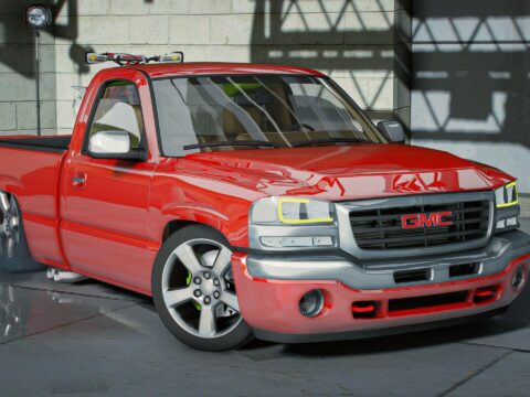 GMC Sierra 2001 with Bike