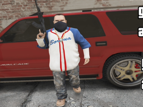 GTA IV Puerto Rican Gangster [Add-On Ped] V1.1