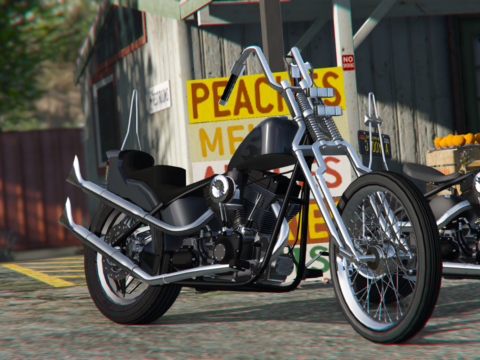 Harley Davision Custom 2 [Add-On / FiveM / Livery] V1.01