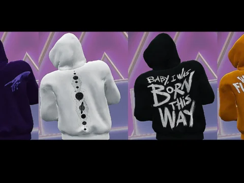 Hoodie Design 4 Different Colors For Franklin 1.0