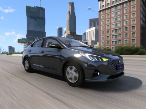 Hyundai Solaris 2022 [Add-On | Replace] V1.0