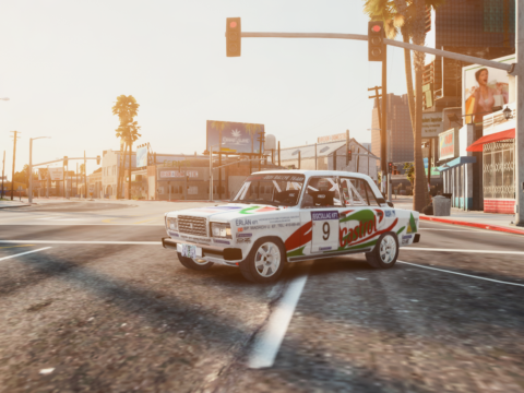 Lada 21074 1.6 Rally Car [Add-On | FiveM | Template]
