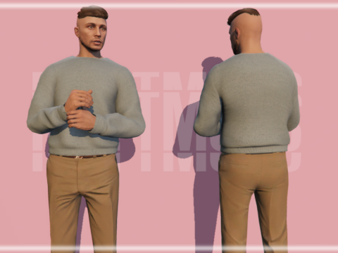 Long sleeve sweatshirt for MP Male 1.0