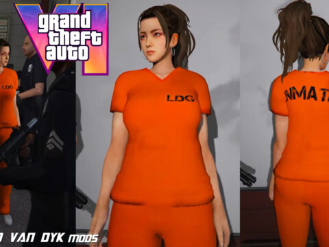 Lucia VI - Inmate "Trailer 1" (GTA 6) [Add-On Ped | Replace] V1.0