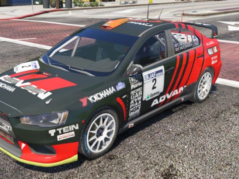 Mitsubishi Lancer Evo X R4 [FiveM | Add-on] V1.0