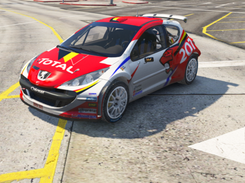 Peugeot 207 S2000 EVO [FiveM | Add-on] V1.0