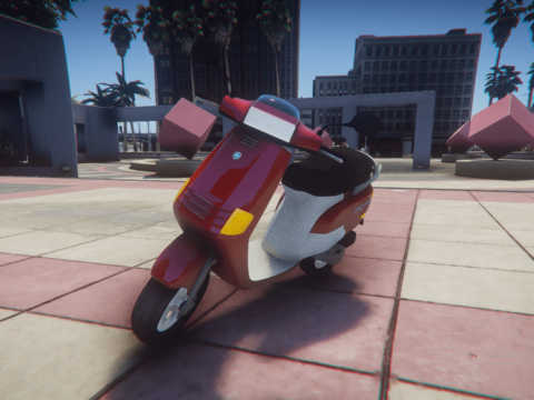 Piaggio Skipper 1994 [Add-On | FiveM Ready] V1.0