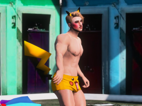 Pikachu for MP Male 1.0