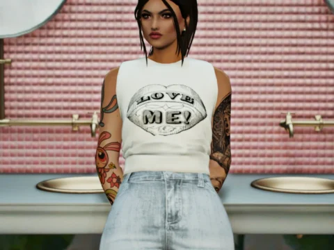 Singlet Tank Top for MP Female