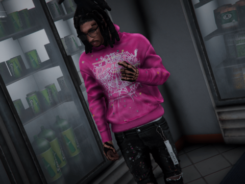 Spider Hoodies for MP Male