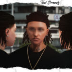 Tied Dreads for Mp Male V1.0