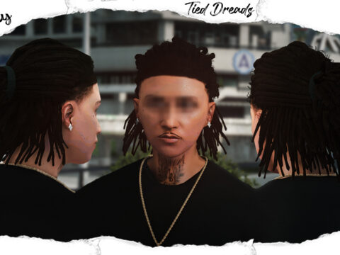 Tied Dreads for Mp Male V1.0