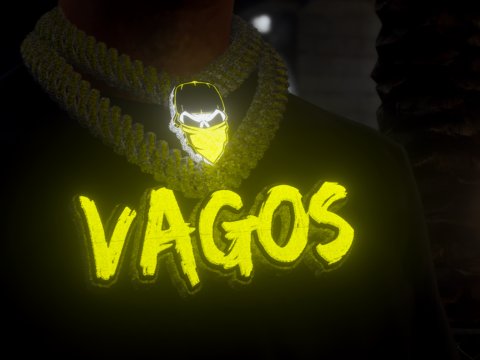 Vagos Chain - SP/FiveM - MALE & FEMALE