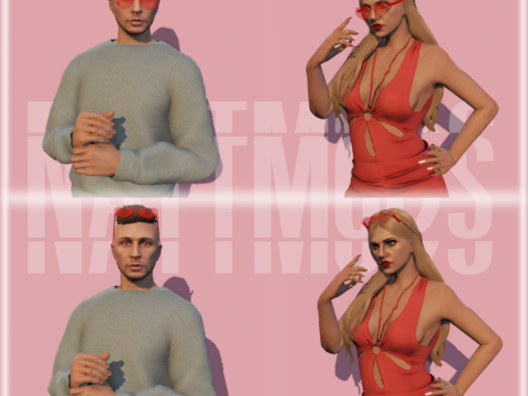 Valentines glasses for MP Female/Male V1.2