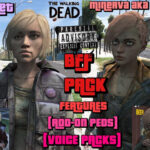 Violet & Minerva (TWD Final Season) [Voice Pack] + [Addon-On Ped] V1.0