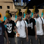 XXXTENTACION PACK T-shirt For Fans For MP Male 1.0