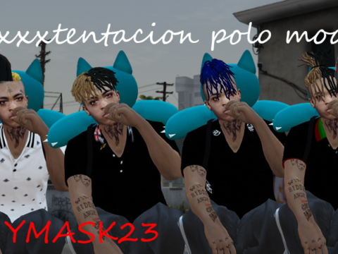XXXTENTACION Type Polos for MP Male 1.0