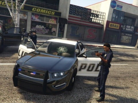 female cops on dispatch