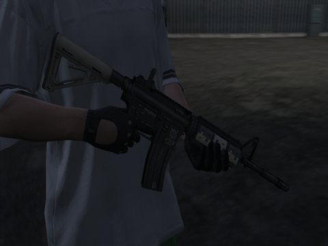 AR-15 EAGLE [Replace / Fivem] [working supp] V1.0