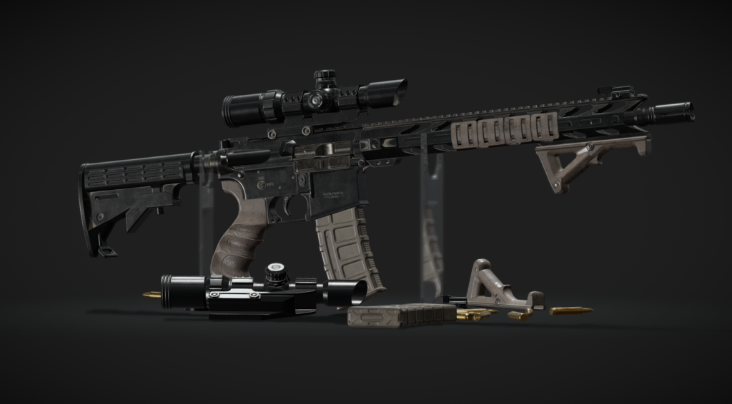 AR15 [Animated] 