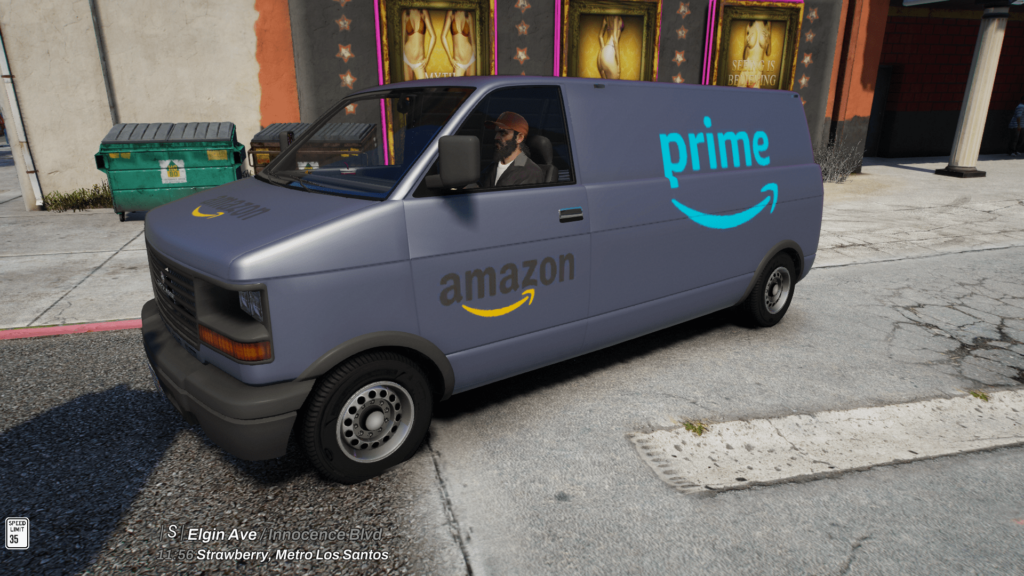 Amazon Prime | Burrito4 Vehicle Texture Replacement [Vanilla Edit] V1.0