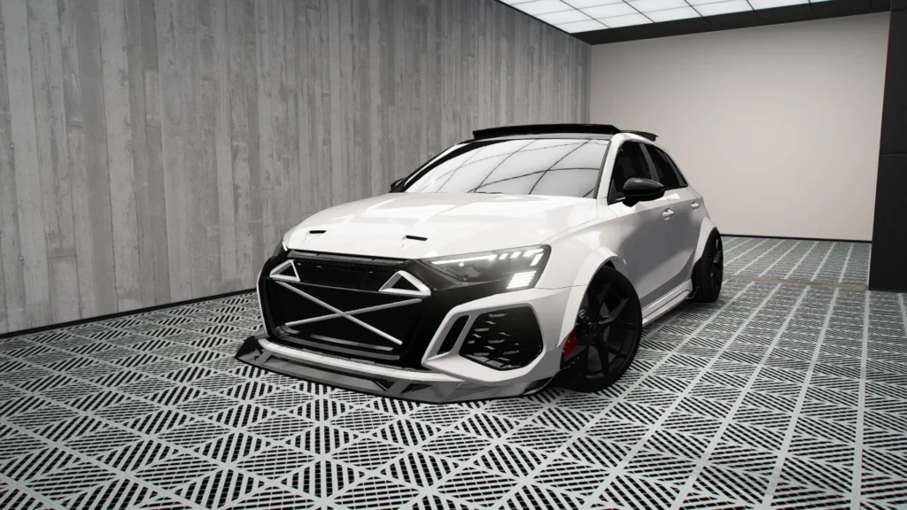 Audi rs3 Sportback 2022 [Addon/FiveM|Animated/VehFuncsV] V1.0