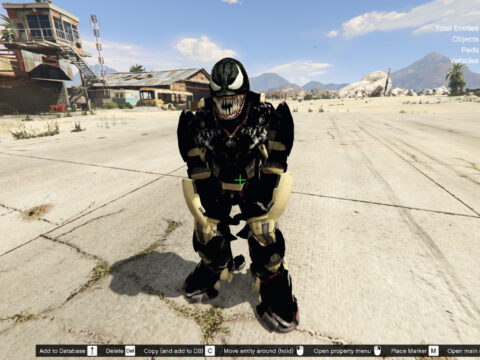 BLACK VENOMBUSTER [Add-On Ped] V1.0