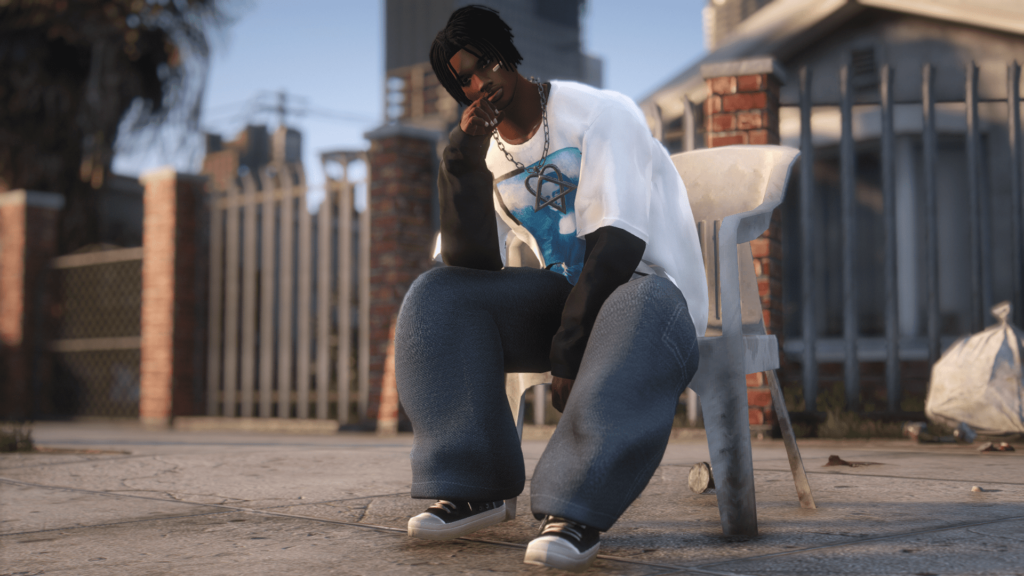 Baggy Jeans for MP Male 1.0