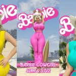 Barbie Cowgirl Outfit Set (Slim Body and STV2) V1.0
