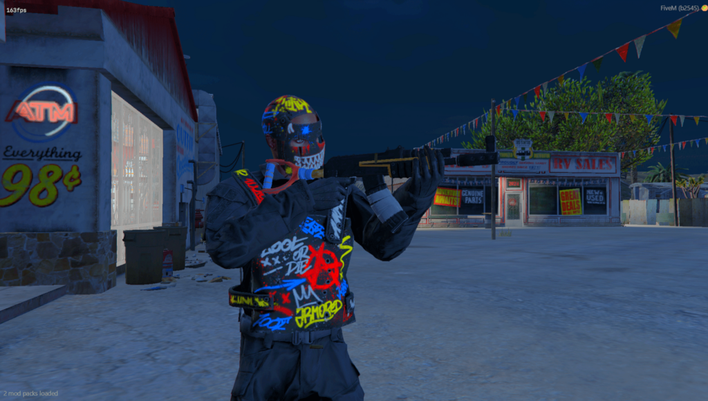 Bombing Metal Facemask [Add-On | SP] V1.0
