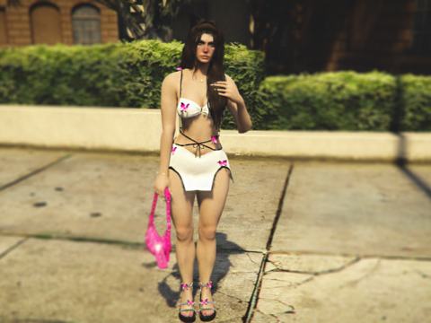 Butterfly Set w/ Heels
