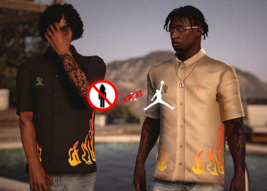 Cactus Jack x Jordan Down Shirt 1.0