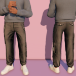 Cargo pants for MP Male 1.02