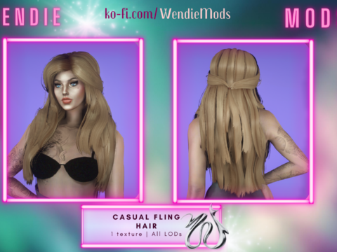 Casual Fling Hair for MP Female 1.0