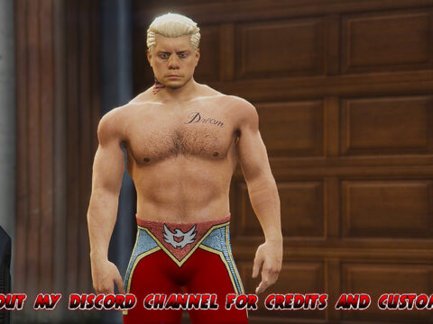 WWE 2K23 | Cody Rhodes [Add-On Ped]