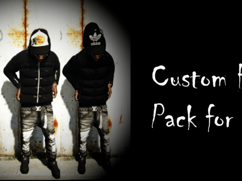Custom hats pack textures for Franklin 1.0