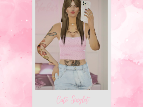 Cute Singlet for MP Female