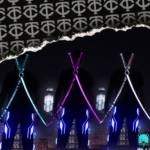 Cyber Katanas on the back 1.0