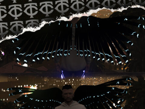 Dark Angel Wings (glowing on dark) V1.0