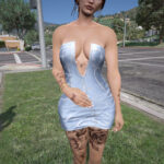 Denim Dress for MP Female