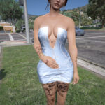 Denim Dress for MP Female2