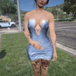 Denim Dress for MP Female4