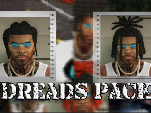Dreads Pack For Franklin