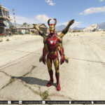 EVIL IRON MAN 6 ARMS HORNS [Add-On Ped] V1.0