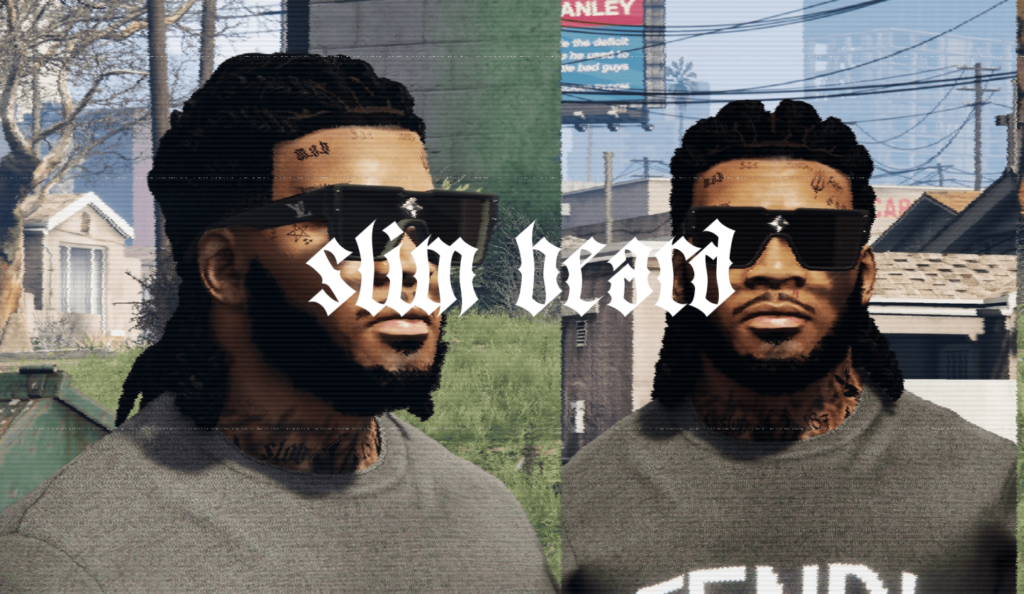 Edited Slim Beard For Franklin