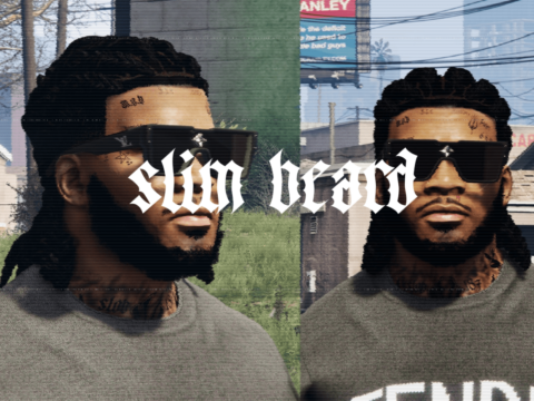 Edited Slim Beard For Franklin