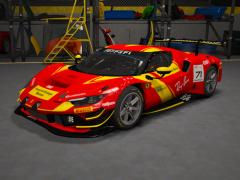 Ferrari 296 GT3 [FiveM | Add-on] V1.0