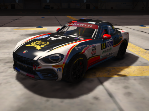 Fiat 124 Abarth RGT [FiveM | Add-On] V1.0