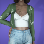 Floral Cardigan for MP Female 1.0