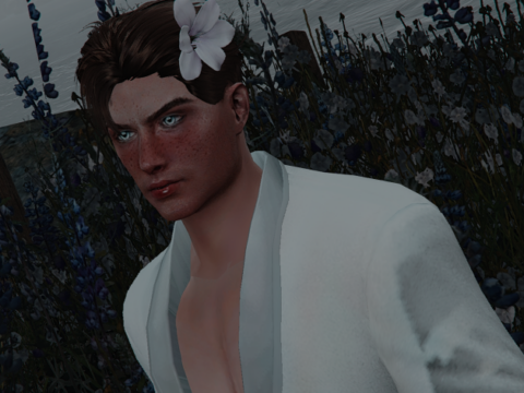 Flowers in Hair for MP Male/Female V1.1
